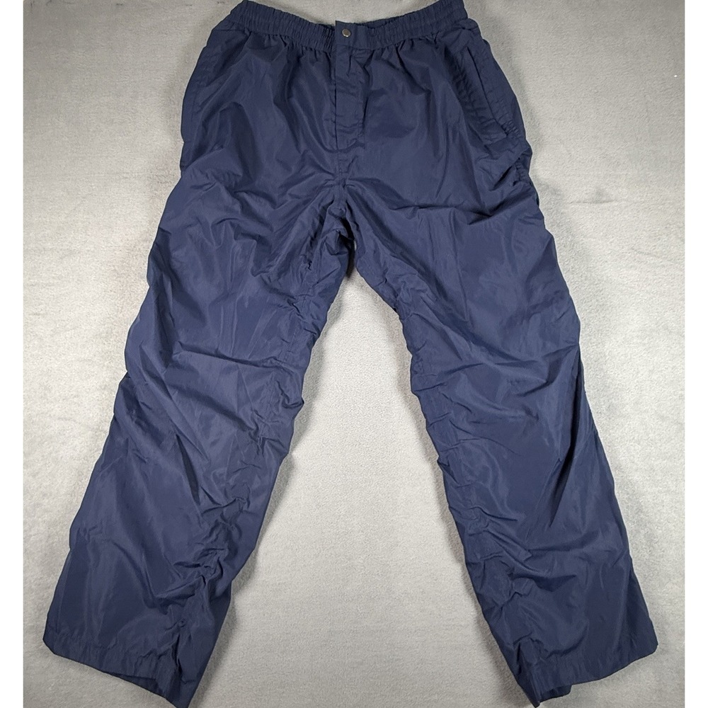 Bolle Golf Tech Windpants Navy XL Ankle Zip‎ Elastic Drawstring